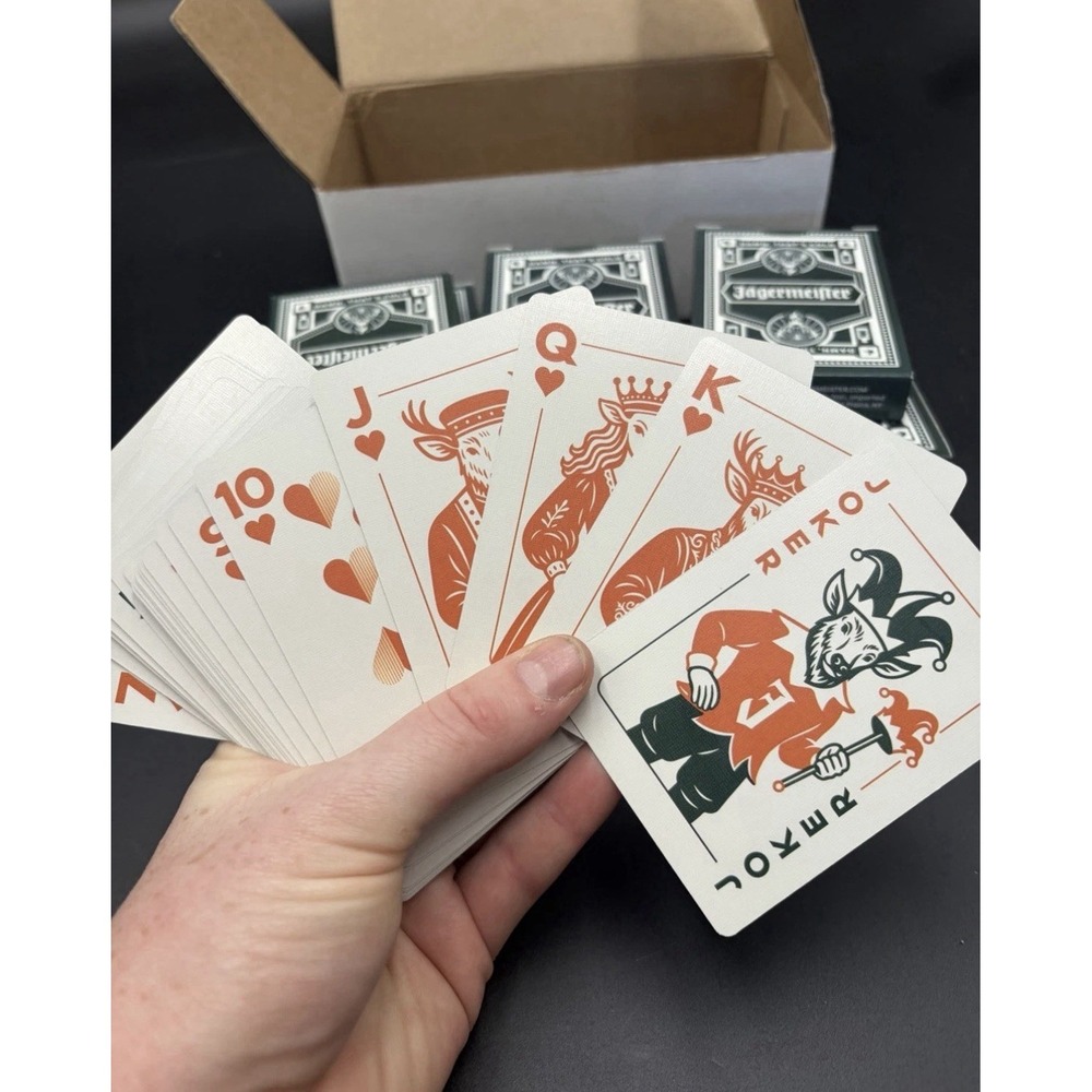 Jagermeister Branded Deck of Cards